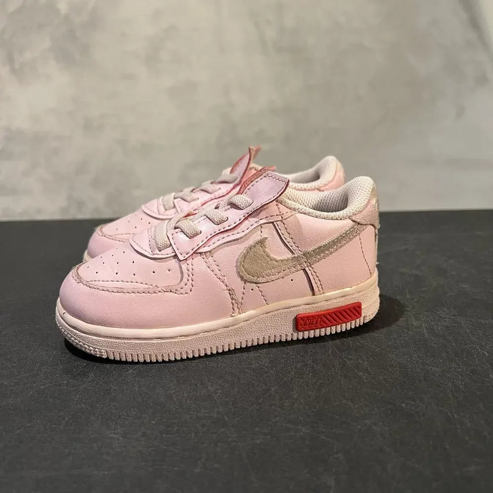 Nike Air Force 1 Fontanka Shoes Toddler Size 8C Pink Girls Sneakers DO6147-600